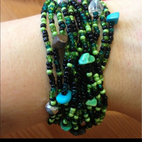 Guatemala beaded Bracelet - Picture 2 of 4